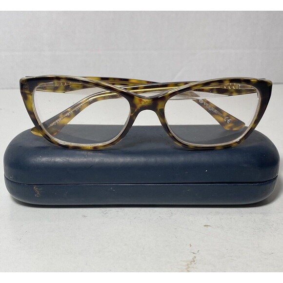 Vogue Eyeglasses FRAMES ONLY VO 2064-SB Brown/Gold Tortoise Design Frames & Case - Picture 1 of 16
